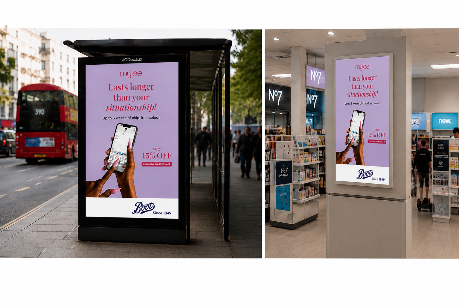 Mylee × Boots — Supporting retail performance through targeted local marketing.