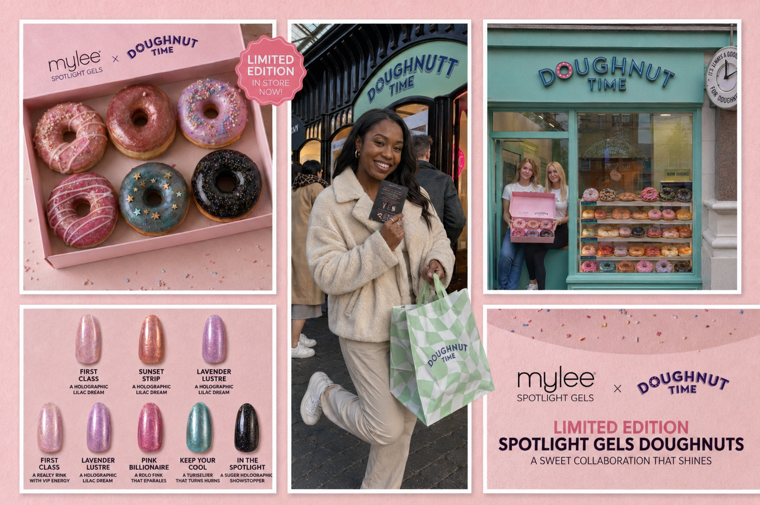 Mylee × Doughnut Time — Limited Edition Spotlight Gels